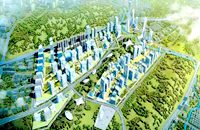 橫崗小產權房出售-橫崗《國際公館》離16號地鐵300米，精裝交房